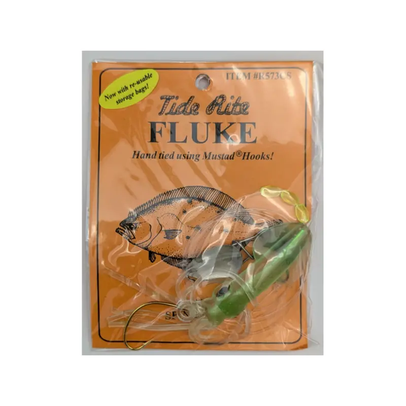 Tide Rite R573 Squid Spinner Fluke Rig – Pre-Rigged Bait Assembly 1