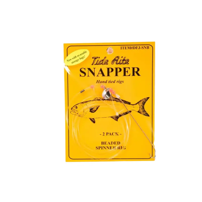 Tide Rite Snapper Beaded Spinner Rig – Pre-Rigged Saltwater Setup 1
