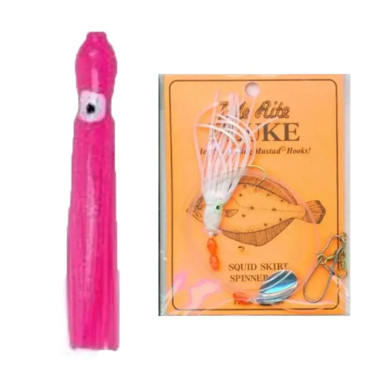 Tide Rite Wide Gap Hook Squid Skirt Spinner Fluke Rig (Model R563) 1