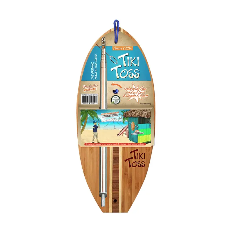 Tiki Toss Surf Deluxe Edition Lawn Game Set 1