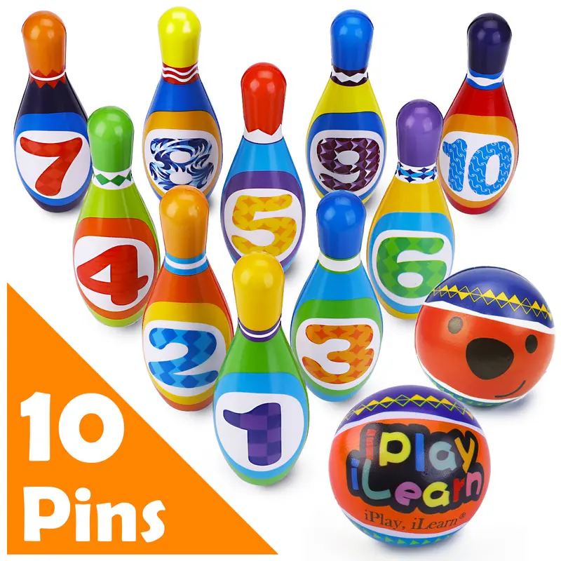 Toddler Bowling Set – Indoor Active Play Game For Preschoolers 1