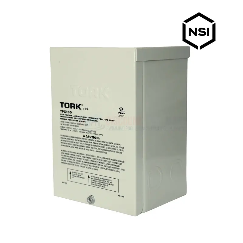 Tork Tpx100 Safety Transformer – 100W, 120V To 12V (Nsi Industries) 1