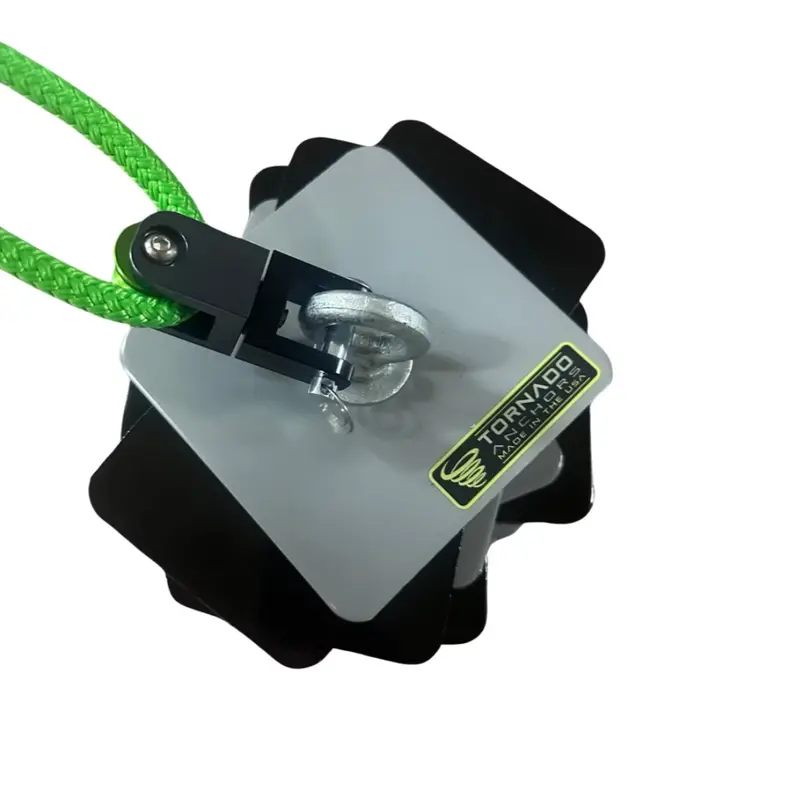 Tornado Anchors Swivel Block Pulley – 2:1 Mechanical Advantage 1