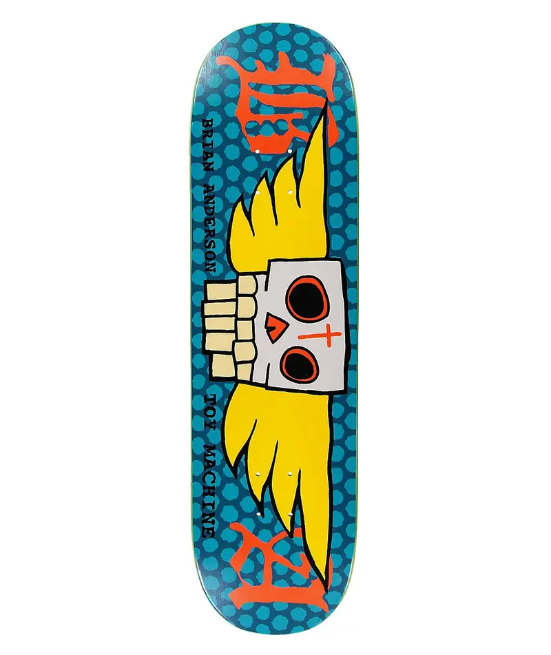 Toy Machine Bad Ass Deck By Anderson – Aggressive Graphic Pro Model Board 1