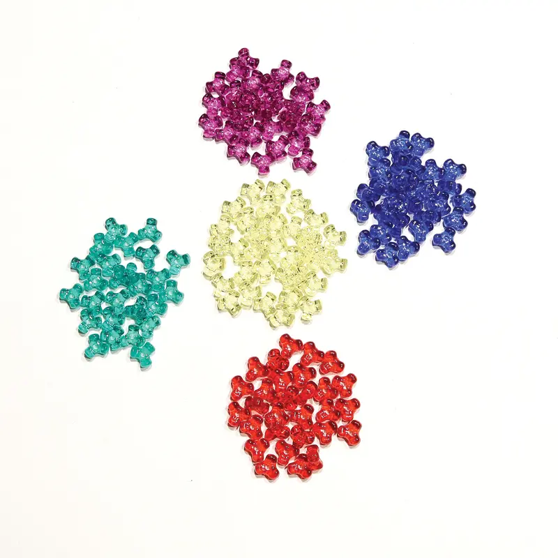 Tri-Bead Rigging Beads – Pack Of 100 Assorted Sizes 1