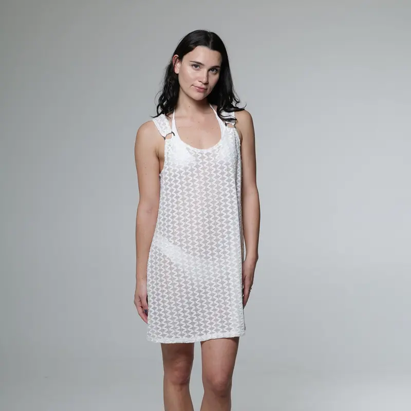 Tropez Ring-Embellished Tank Dress 1