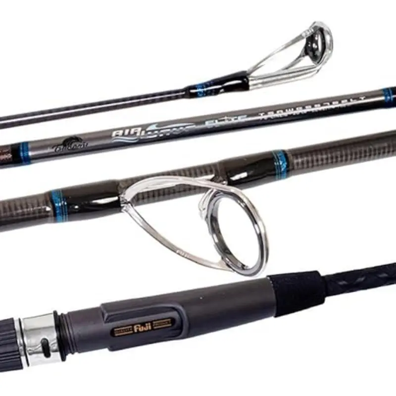Tsunami Airwave Elite Light Surf Spinning Rod – Carbon Fiber Construction 1
