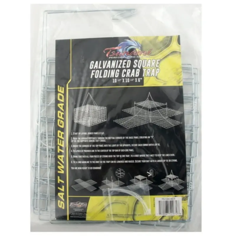 Tsunami Galvanized Steel Box Crab Trap For Coastal Use 1