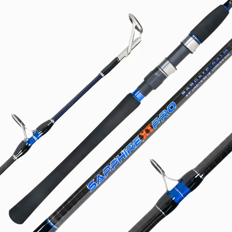 Tsunami Sapphire Xt Pro Boat Casting Rods 2