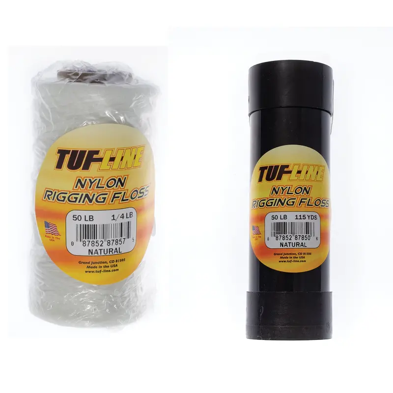 Tuf-Line Nylon Rigging Floss – Strong, Low-Stretch Fishing Thread 1