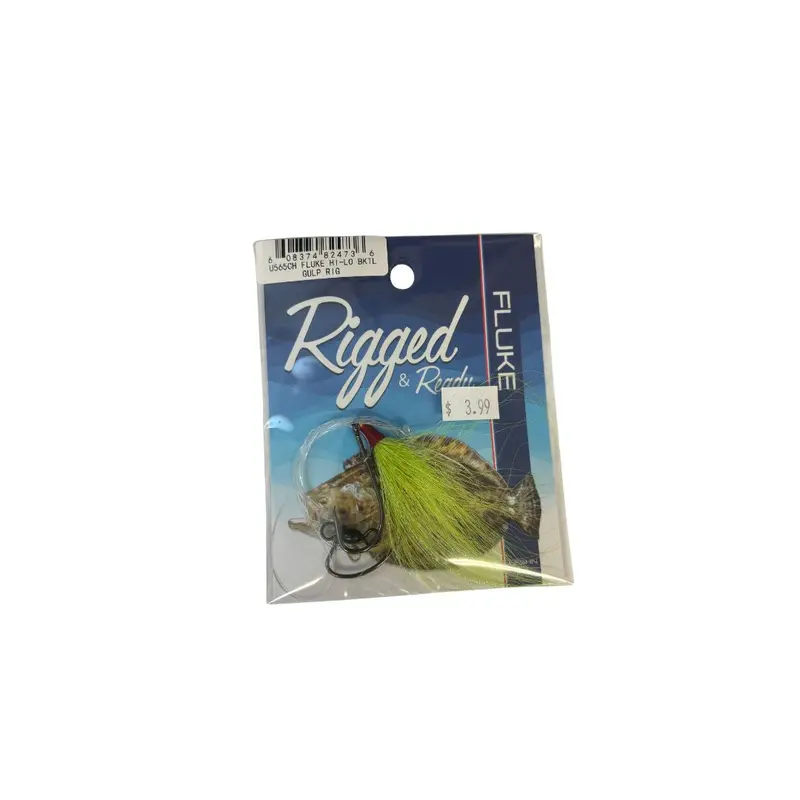 Ufshn Fluke Hi-Lo Bucktail Gulp Rig U565 – Scented Soft Plastic Combo Rig 2