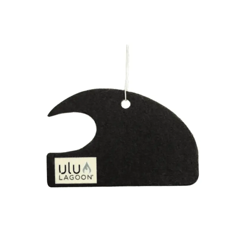 Ulu Lagoon Matte Black Mini Wave Air Freshener – 3-Pack 1