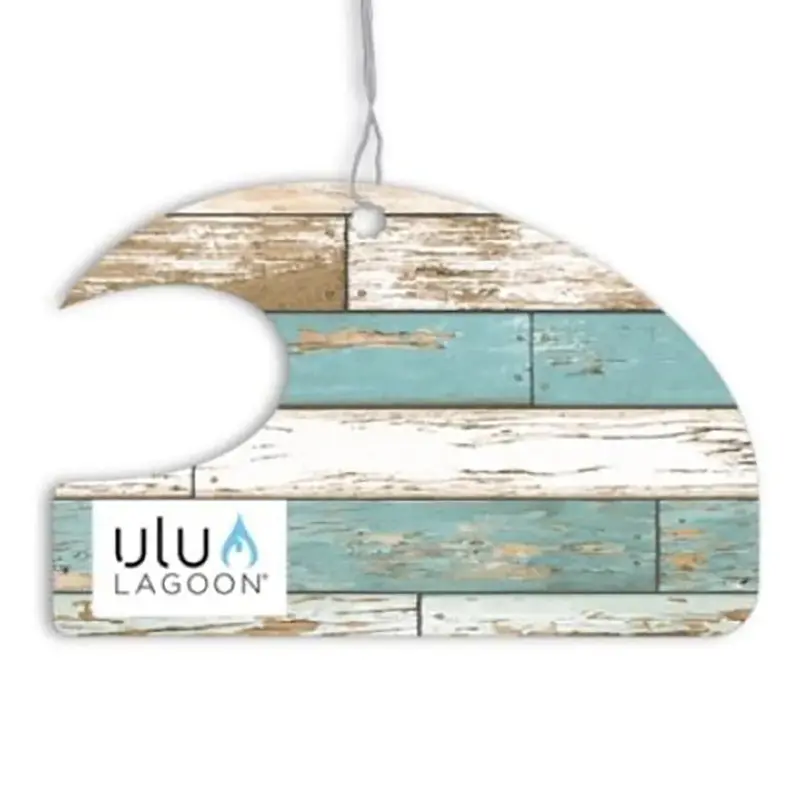 Ulu Lagoon Reclaimed Wood Mini Wave Air Freshener – 3-Pack 1
