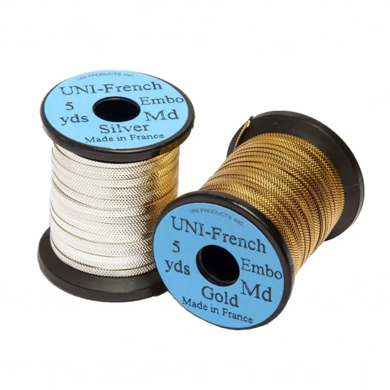 Uni French Embossed Metallic Tinsel Strands 1