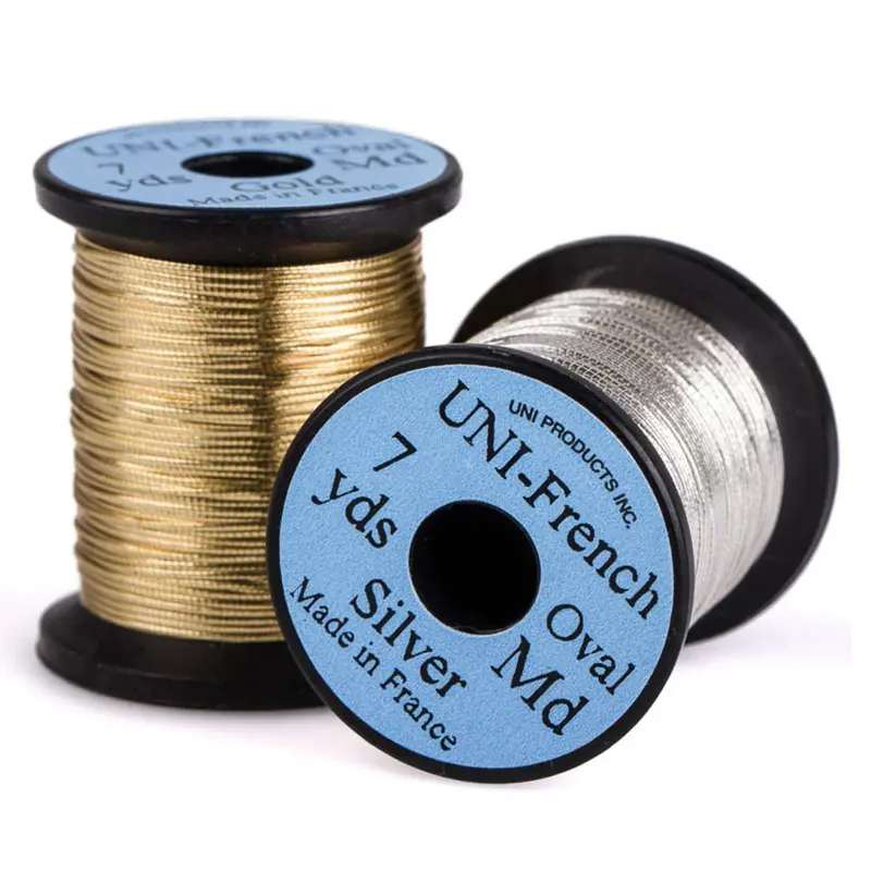 Uni French Oval-Shaped Metallic Tinsel 1