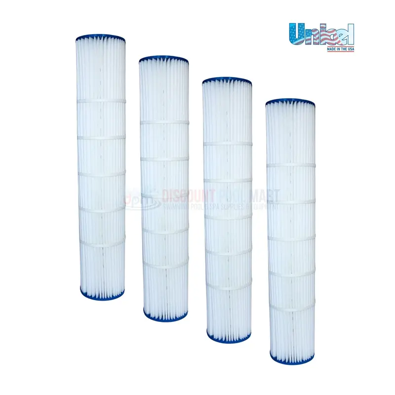 Unicel Replacement Cartridge For Pentair Quad De 100 Filter – 4-Pack (178656, C-6900, Dpm-6900) 1