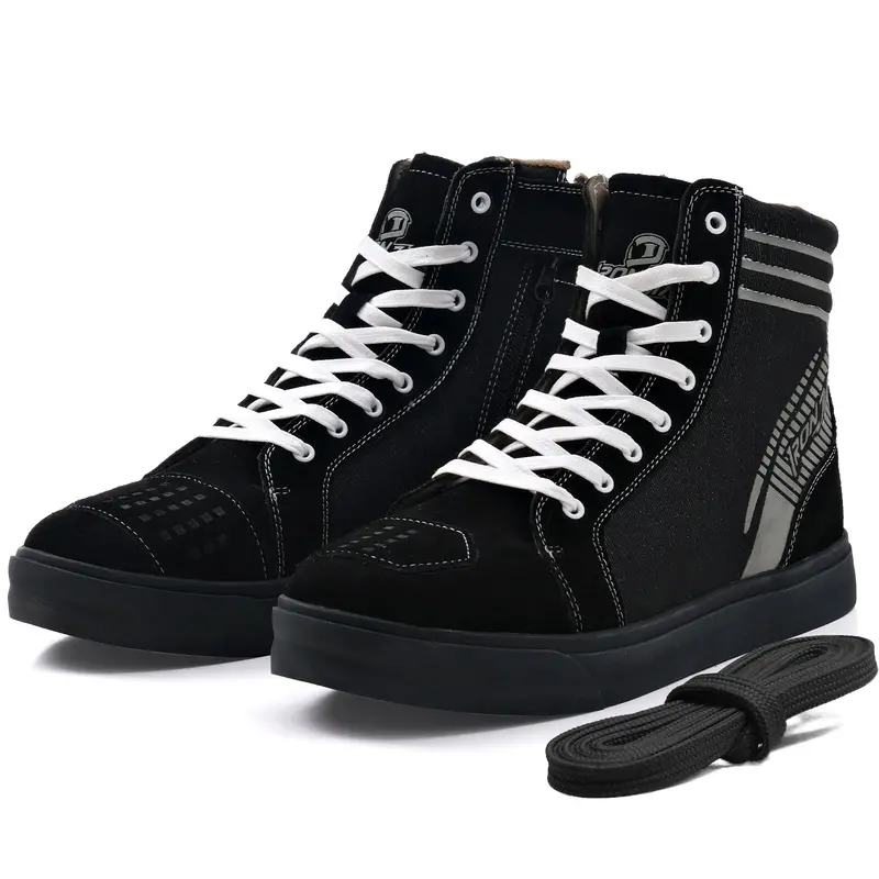 Urban-Style Anti-Slip Motorcycle Riding Shoes – Street & Sport Ready (Xz004) 1