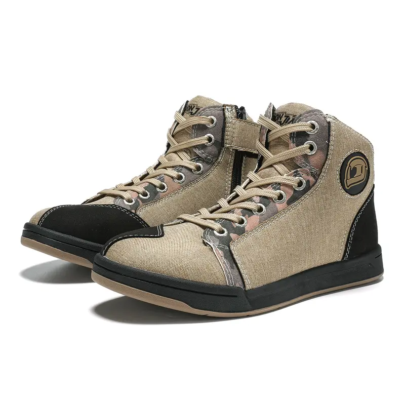 Urban-Style Anti-Slip Short Motorcycle Shoes – Xz016 1
