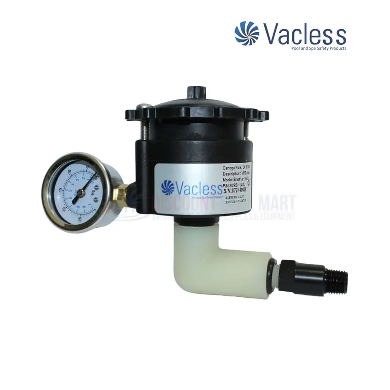 Vacless Svrs10Adj Safety Vacuum Release System – Certified Pool Suction Entrapment Prevention 1