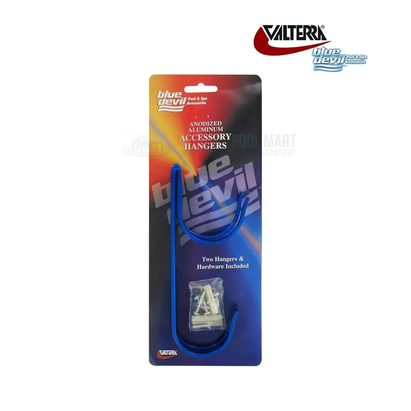 Valterra Blue Devil Aluminum Pole Hanger – Dual-Hook Wall Mount For Storage 1