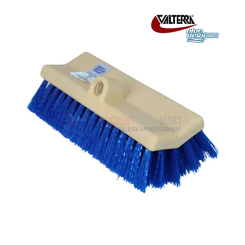 Valterra Blue Devil Dual-Surface Pool Brush – 10-Inch Ergonomic Design For Walls & Floors 1