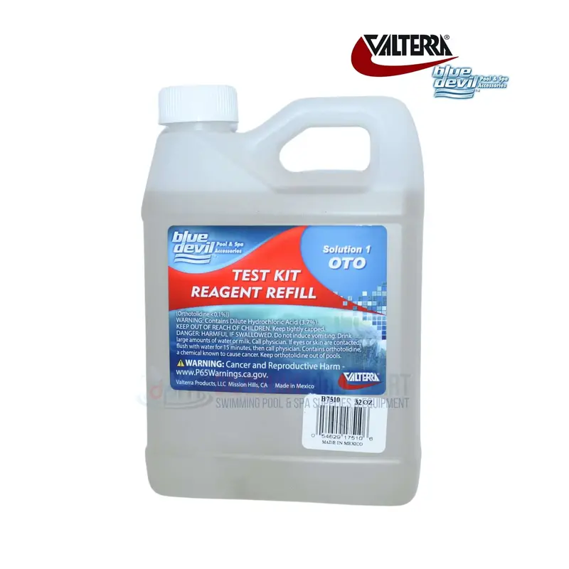 Valterra Blue Devil Oto Chlorine Test Solution – 32-Ounce Refill (Model B7510) 1