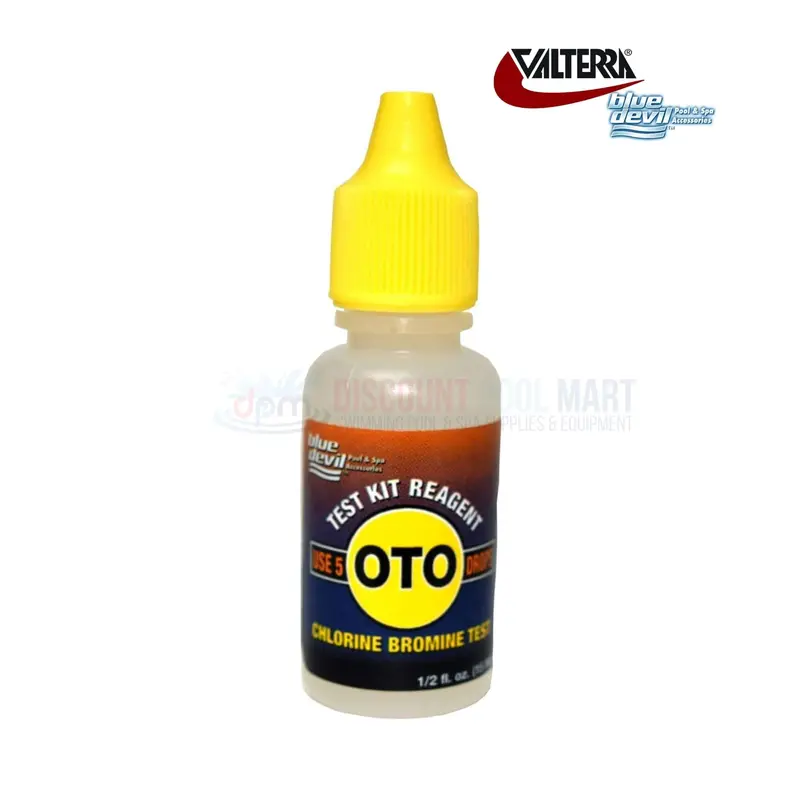 Valterra Blue Devil Oto Test Solution – 0.5 Oz Drop-Based Chlorine/Bromine Indicator 1