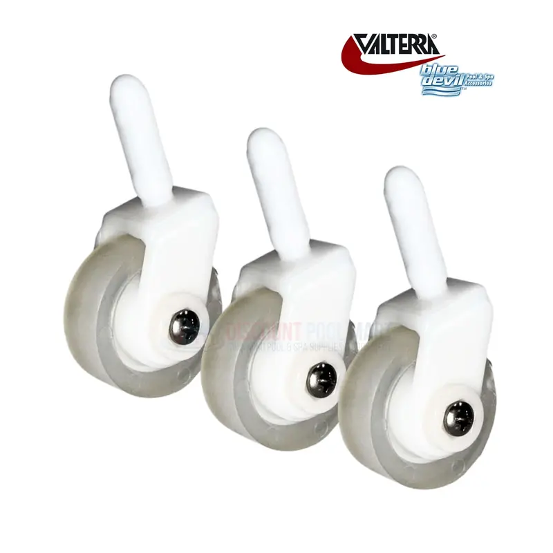 Valterra Blue Devil Swivel Wheel Set – 3-Pack For Pro Leaf Master (Model B9230C) 1