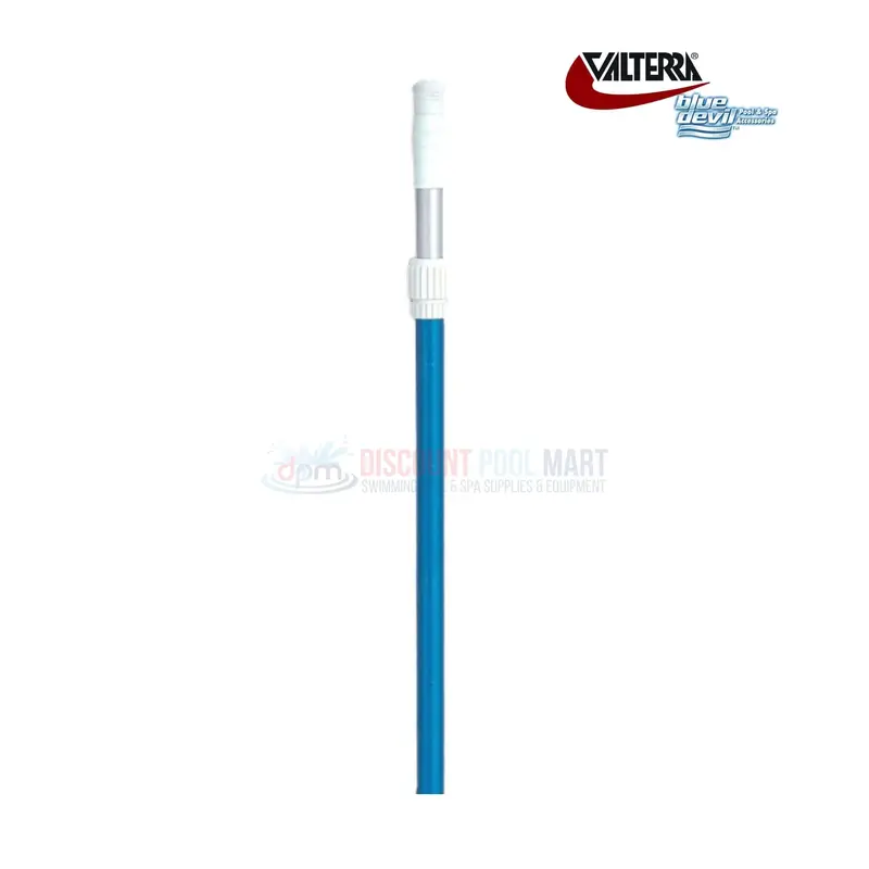 Valterra Blue Devil Telescoping Pool Pole – 3-Section, 8–21 Feet With Outer Lock & Ergonomic Grip 1