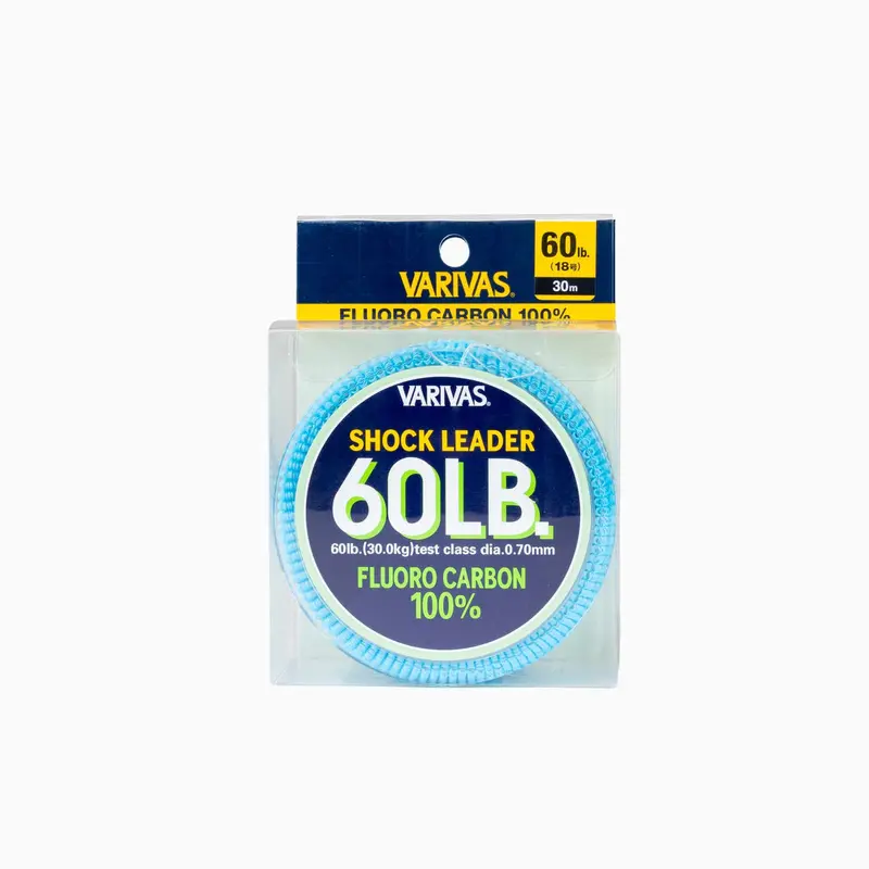 Varivas Fluorocarbon Shock Leader – Premium Abrasion-Resistant Material 1