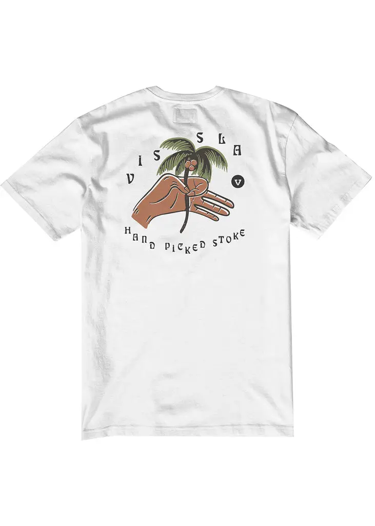 Vissla Hand Picked Short-Sleeve Pocket Tee – Artistic Graphic Top 1