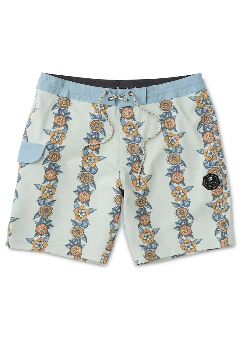Vissla Ink Lines 18.5-Inch Performance Boardshorts 1