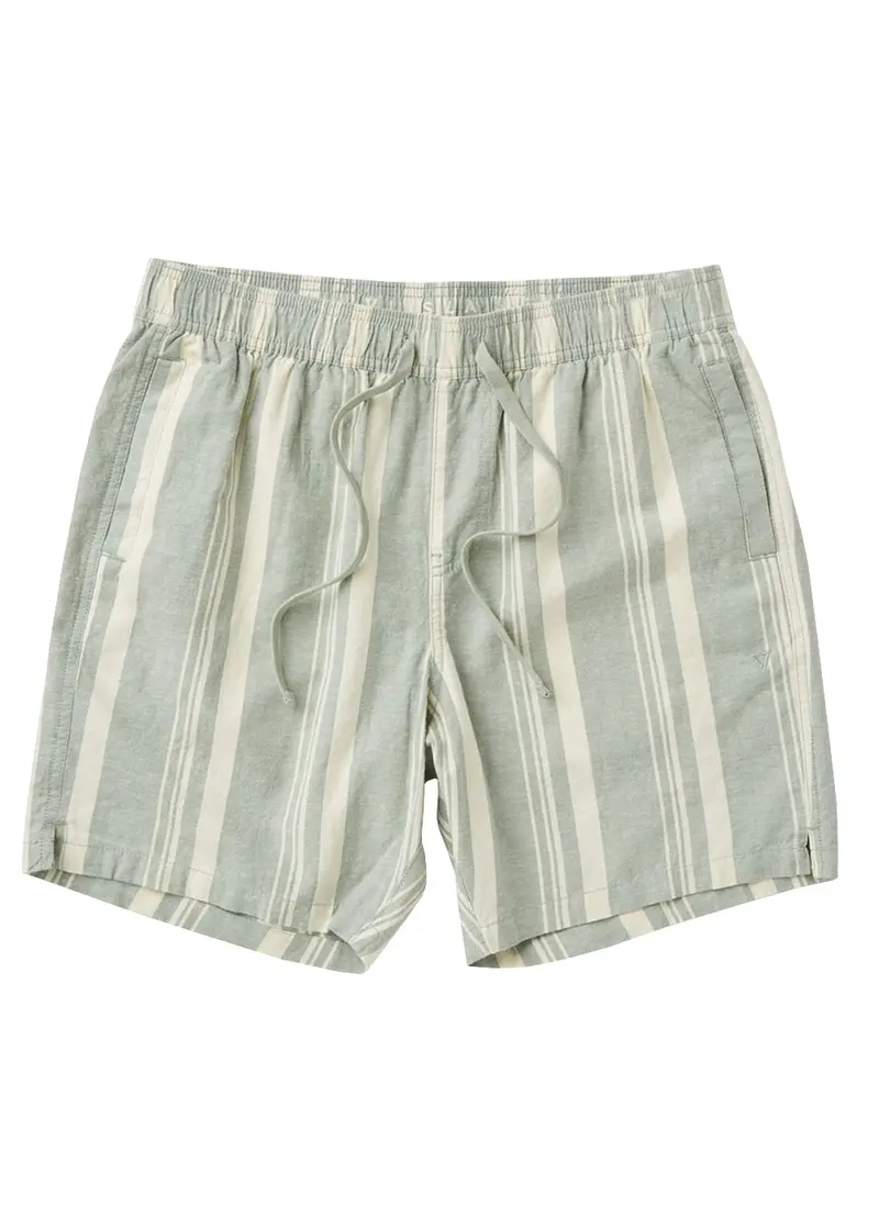 Vissla J. Linen Stripe Eco-Friendly 18-Inch Walkshort 2