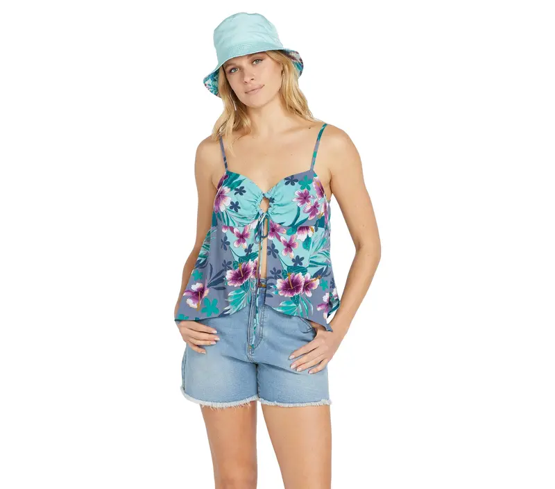 Volcom Brohamas Sleeveless Ribbed Camisole 1