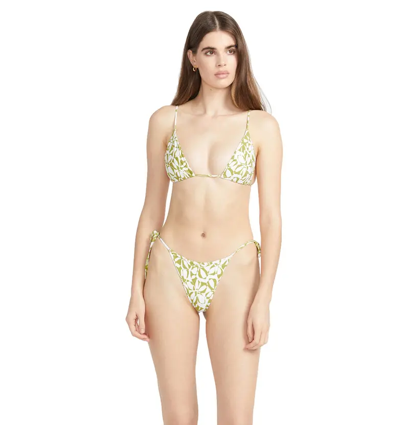 Volcom Carefree Triangle Bikini Top For Women 1