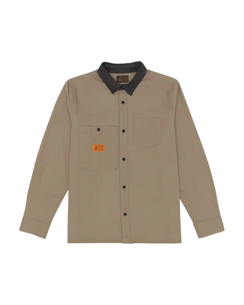 Volcom Debasser Long Sleeve Casual Shirt 1