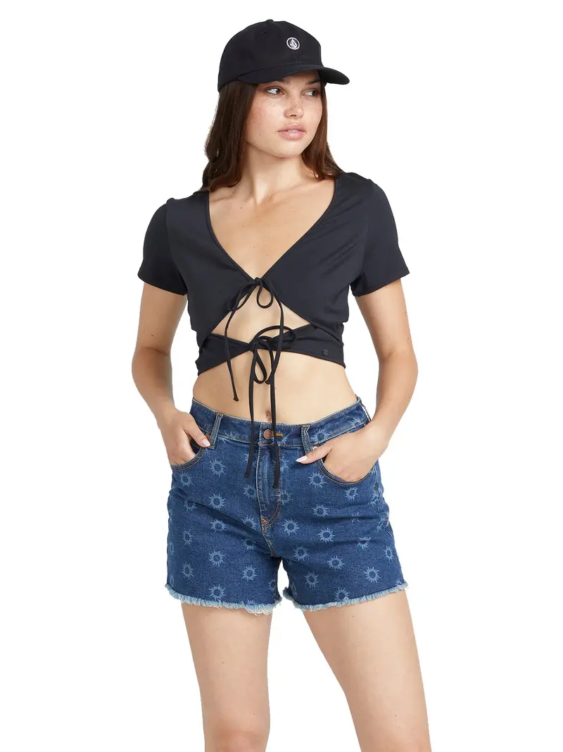 Volcom Had Me At Aloha Crop Top – Women'S Beachwear 1