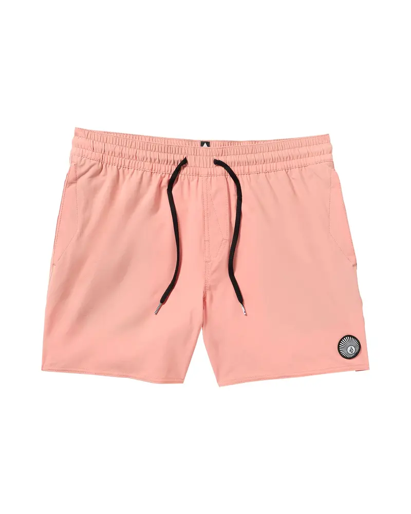 Volcom Lido Solid 16-Inch Swim Trunks 1