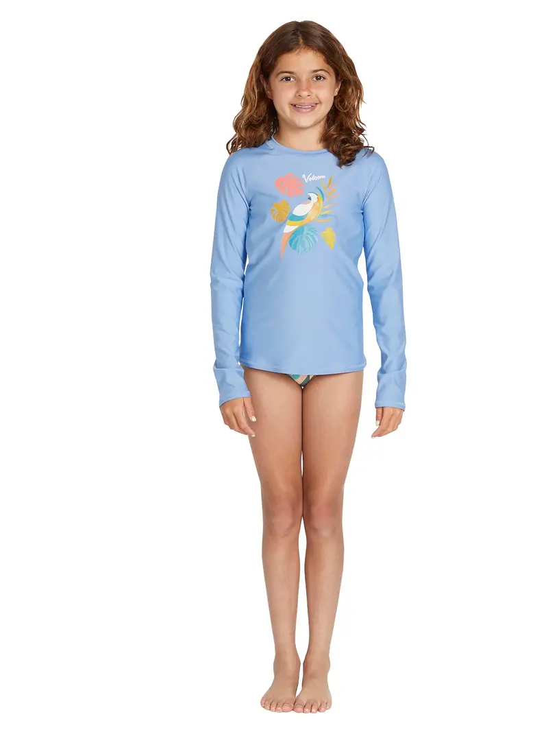 Volcom Parrotise Long-Sleeve Cover-Up Top 1