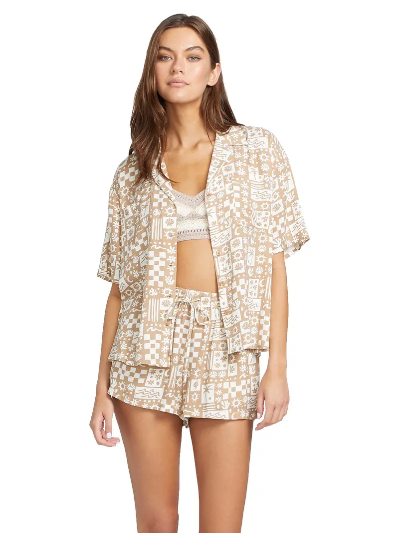 Volcom Sunny Daze Short-Sleeve Cotton T-Shirt 1
