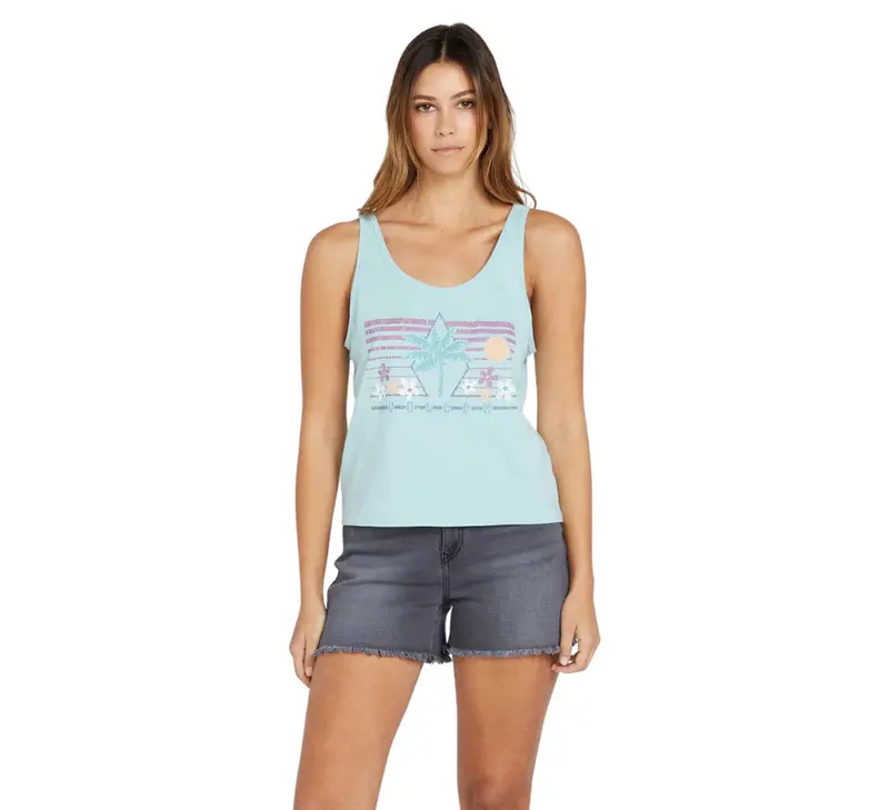 Volcom To The Bank Sleeveless Tank Top 1