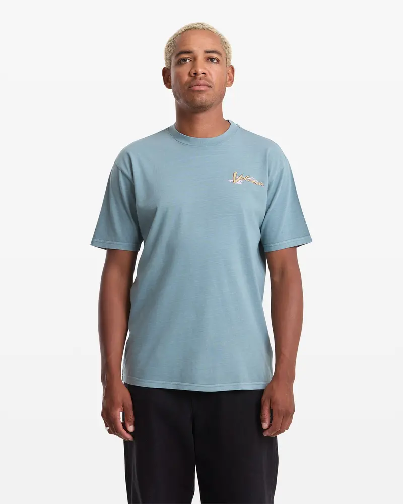 Volcom Zorch Graphic T-Shirt – Bold Print Cotton Top 1