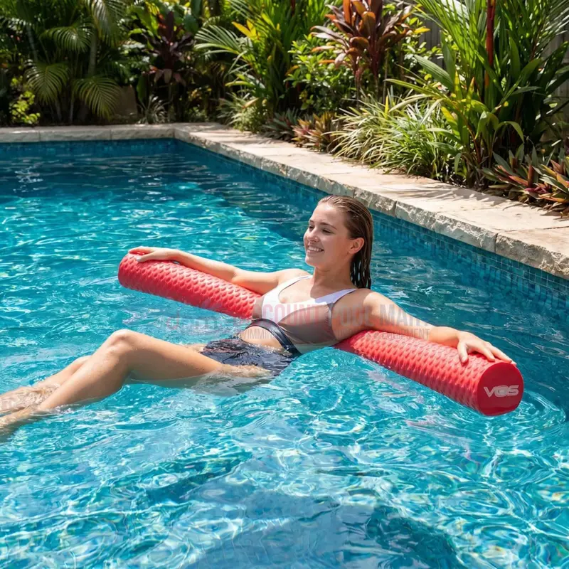 Vos-500 Vos Wavy Mega Foam Pool Noodle – 45-Inch Length, High-Buoyancy Design 1