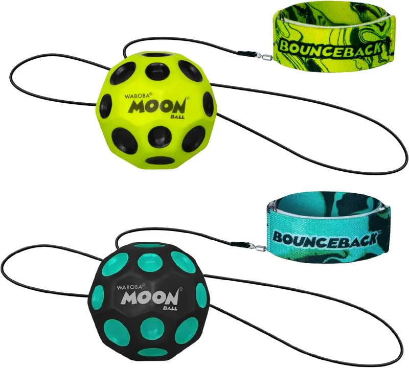 Waboba Bounceback Moonball With Adjustable Leash 1