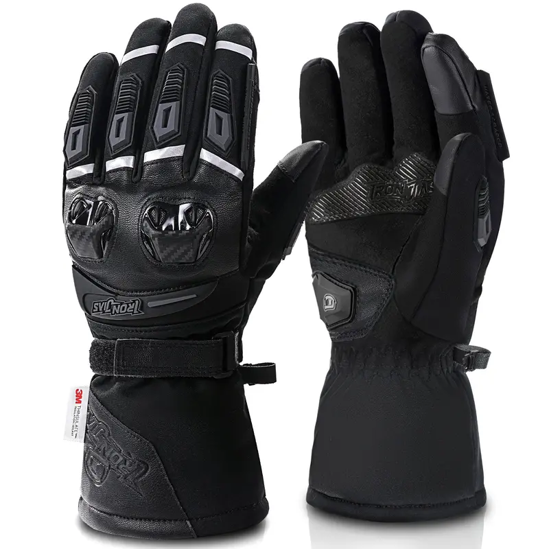Warmshield Pro Insulated Motorcycle Gloves – Jia13 1