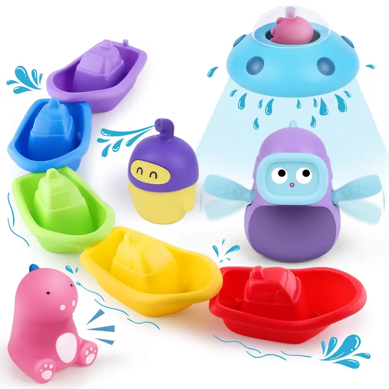 Water-Safe Bath Toy Set For Babies 1