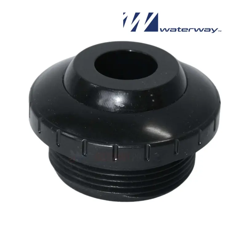 Waterway 3/4-Inch × 1.5-Inch Black Threaded Eyeball Fitting For Pool Returns 1