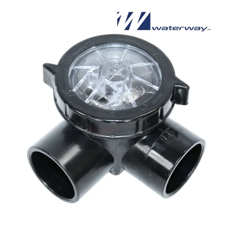 Waterway Truseal 2-Inch Socket × 2.5-Inch Spigot 90° Cpvc Check Valve 1