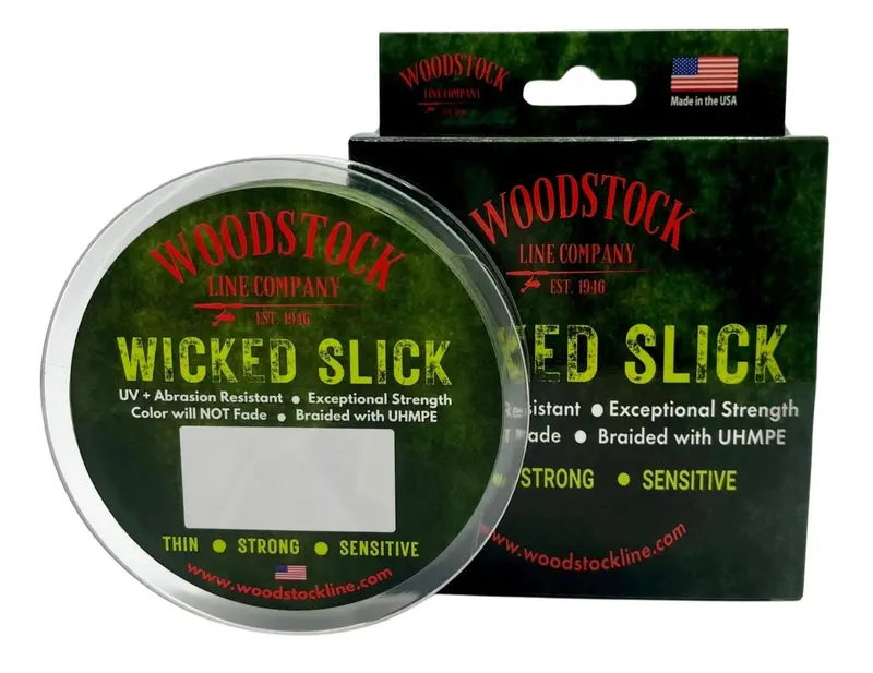 Woodstock Wicked Slick Braided Line – 1200-Yard Spool 1