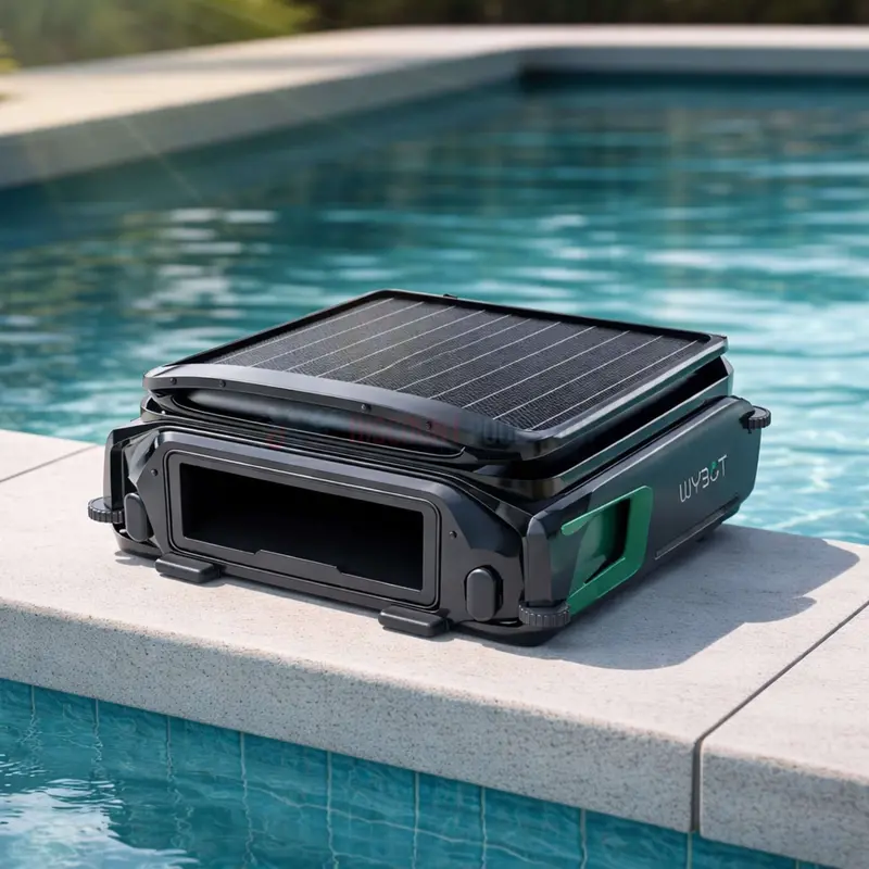 Wybot F1 Solar-Powered Robotic Pool Skimmer Cleaner 1